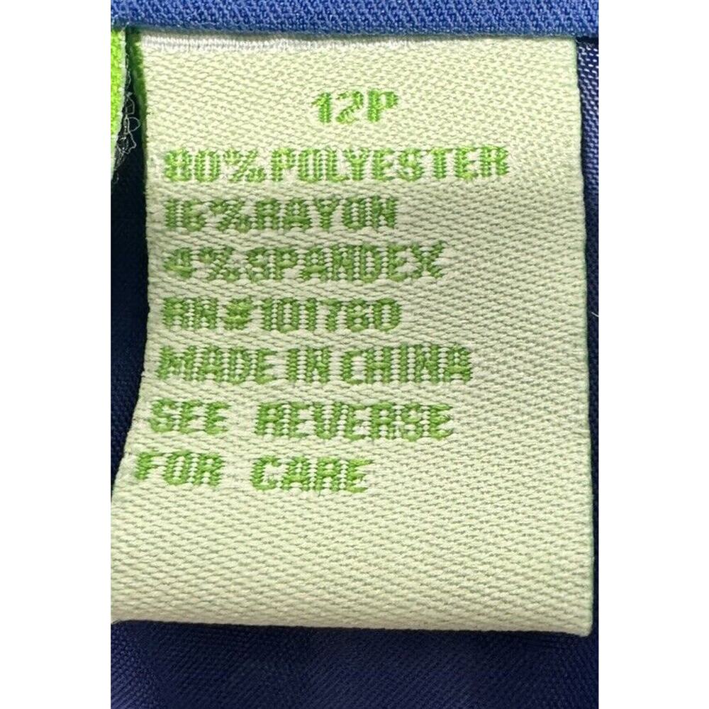 Allyson Whitmore Golf Women's Blue Golf Skort - Size 12P (32x17) - Picture 5 of 6